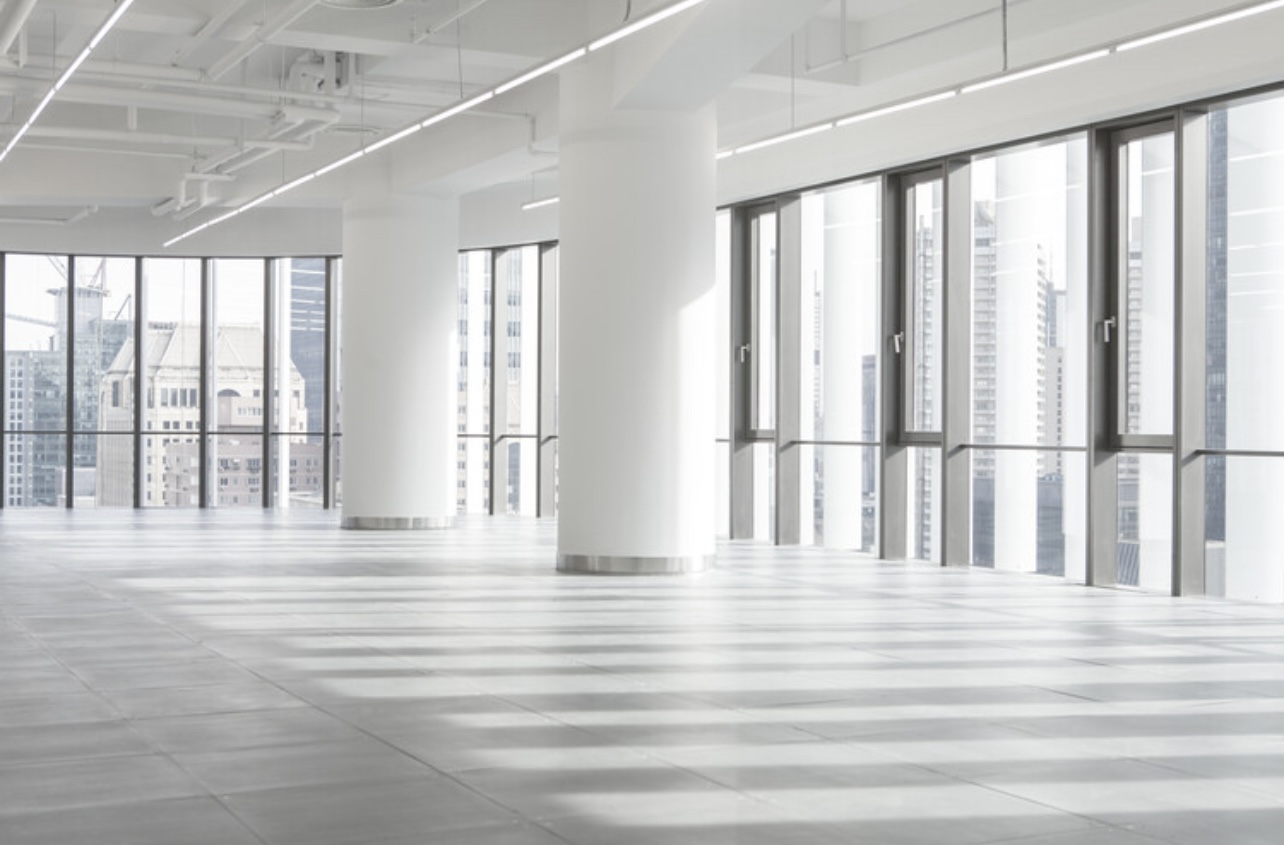 Gewerberäumung – leere Büro- oder Gewerbefläche