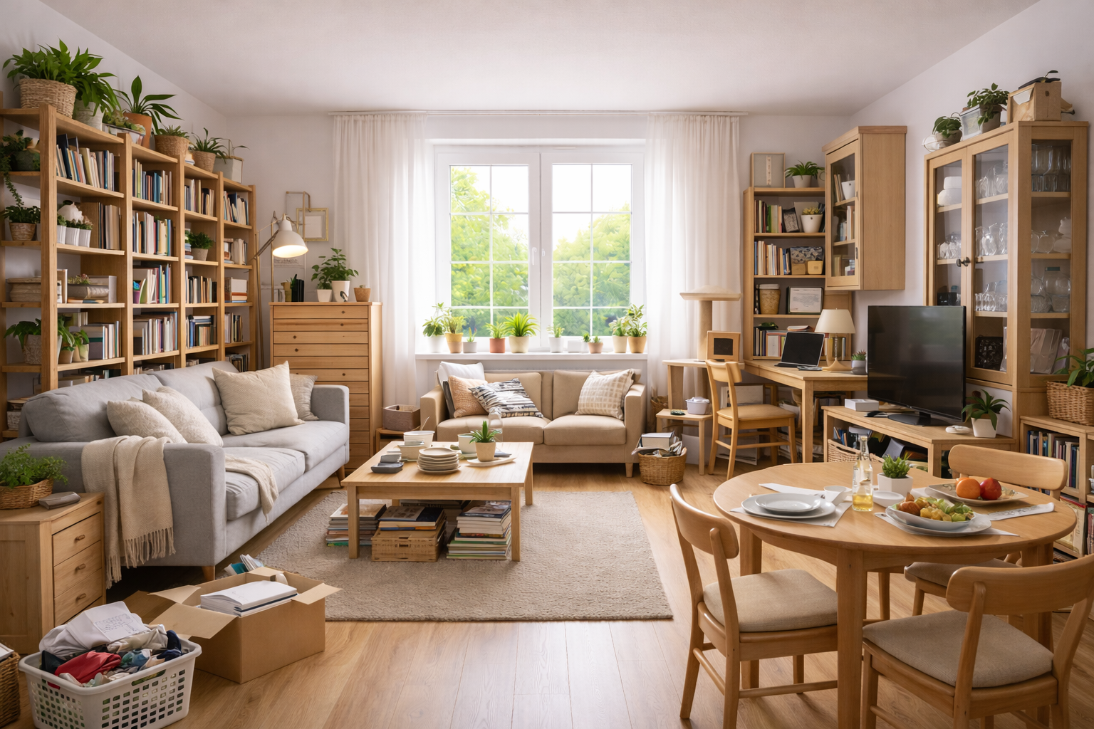 Beispiel: vollgestellt